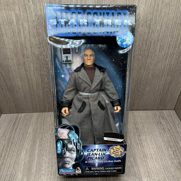 Playmates Toys Other - Star Trek First Contact Captain Jean-Luc Picard Action Figure- Playmates Toys